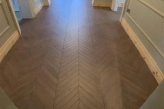 Oak Chevron Parquet Flooring