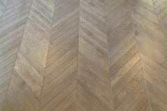 Oak Chevron Parquet Flooring