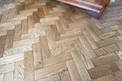 Antique Parquet Flooring – Brown Oak Tone