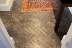 Antique Parquet Flooring – Black Smoked Oak Tone