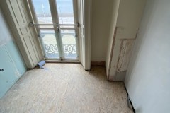 Solid Parquet Flooring -  Antique Oak Herringbone
