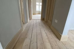 Solid Plank Flooring - Dark Jacobean Tone