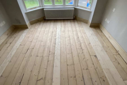 Solid Plank Flooring - Dark Jacobean Tone