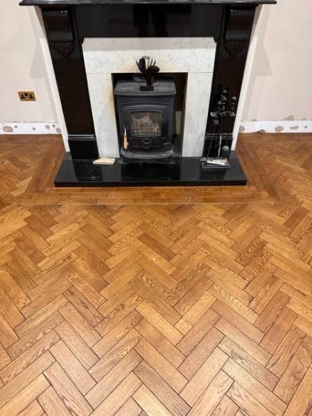 Parquet Flooring - Private Residence / Co. Kildare