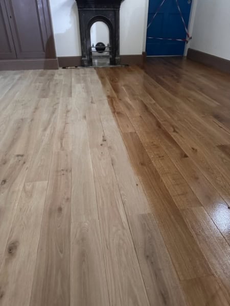 Private Residence / Co. Laois - Solid Oak Plank Flooring