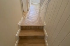 Solid Tradition Parquet Flooring with Solid Oak Steps