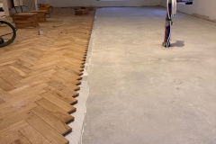 Solid Herringbone Parquet Flooring in Co Kildare