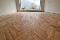 Solid Herringbone Parquet Flooring in Co Kildare