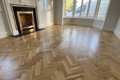 Traditional Solid Oak Parquet Flooring