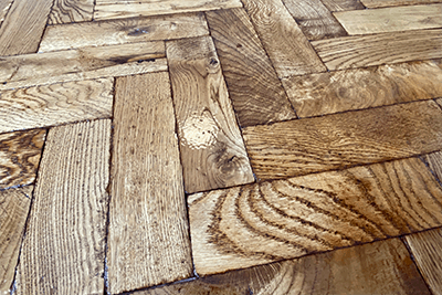 Parquet Flooring - Antique Oak Herringbone