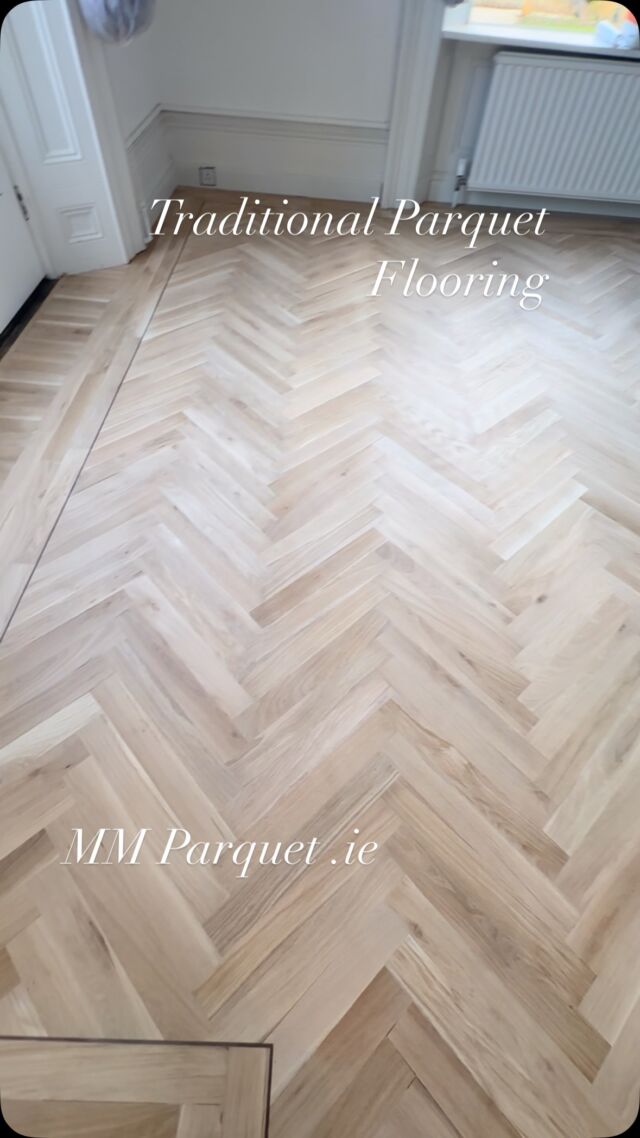 500mm traditional parquet flooring finished with a triple  boarded and a 6mm walnut detail #parquetflooring #solidparquetflooring #parquetflooringdublin #herringboneflooring #tumbledparquetflooring #parquetfloors #parquetflooringkildare #parquetflooringwexford #parquetflooringkilkenny #
